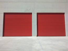 SPU F42  acanalado stucco  rojo RAL 3000